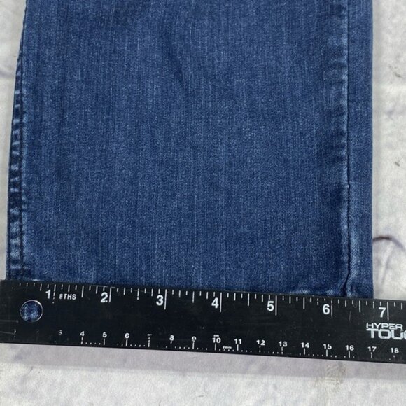 Mugsy Studio‎ Blue Jeans Men's 34x29 FLX3NSB Slim Straight Dark Wash Stretch - Picture 10 of 16